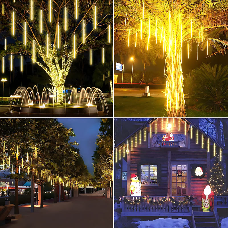 Fascinating Meteor LED Outdoor Lights for Gardens | Stornfield
