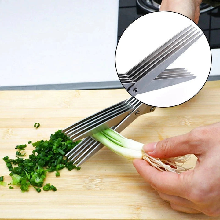 5 Layers Stainless Steel Multifunctional Kitchen Scissors | Stornfield
