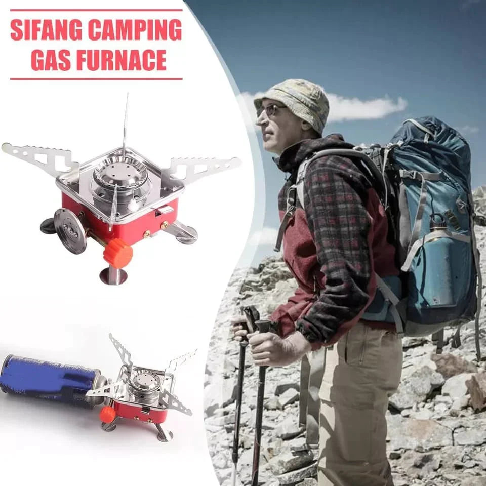 Portable Gas Mini Stove with Stornfield Gas Cartridge