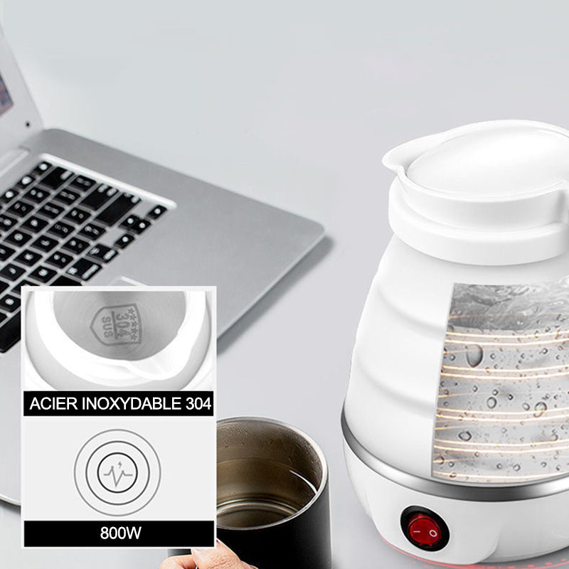 Portable silica gel travel pitcher with universal plug | Stornfield
