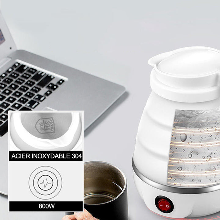 Portable silica gel travel pitcher with universal plug | Stornfield