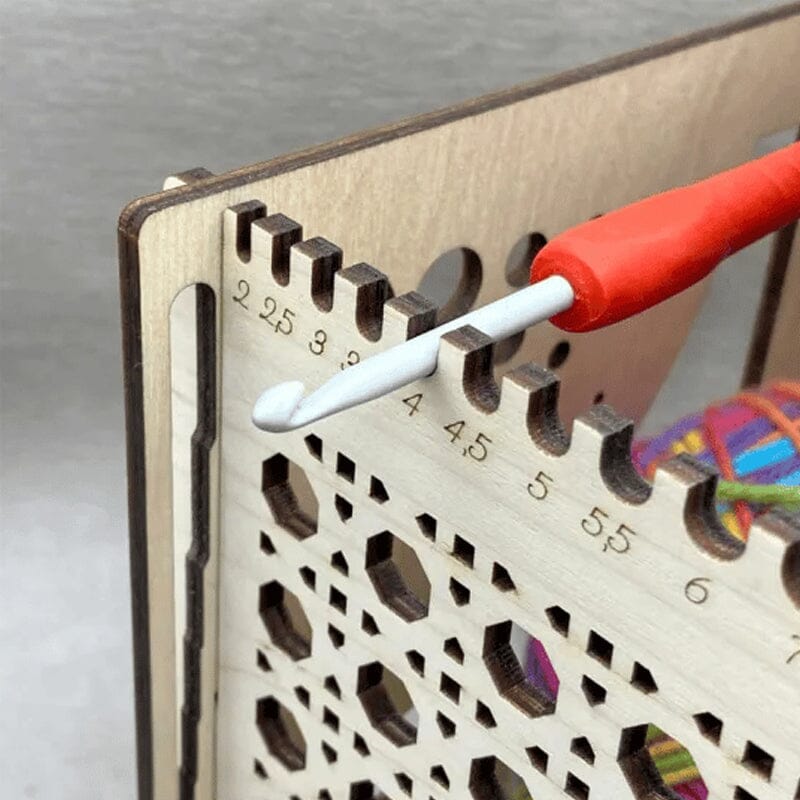 All-in-One Wooden Bowl – Multifunctional Knitting Tool | Stornfield