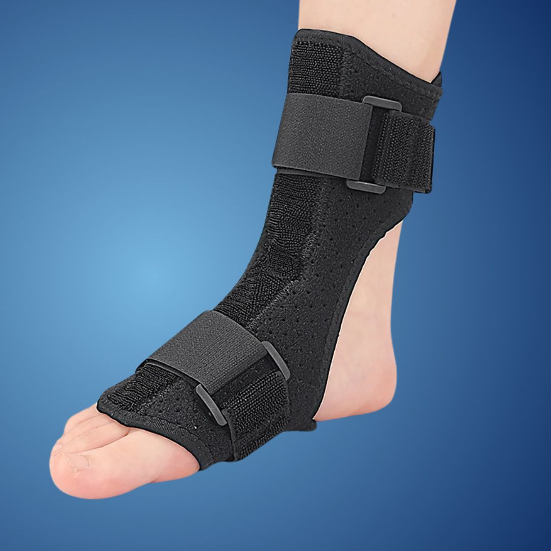 StrideGuard Foot Drop Brace | Foot and Ankle Support - Lifts Forefoot - Improves Gait - Reduces Falls - Pain Relief for Mobility Aid Stornfield