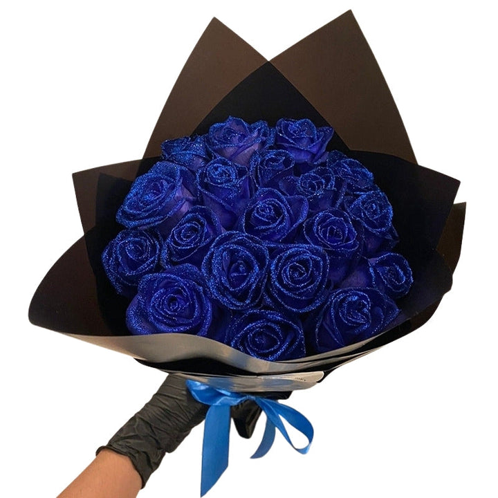 LumiPetal Glitter Roses – Decorative Stornfieldumen for Party and Gift | Stornfield