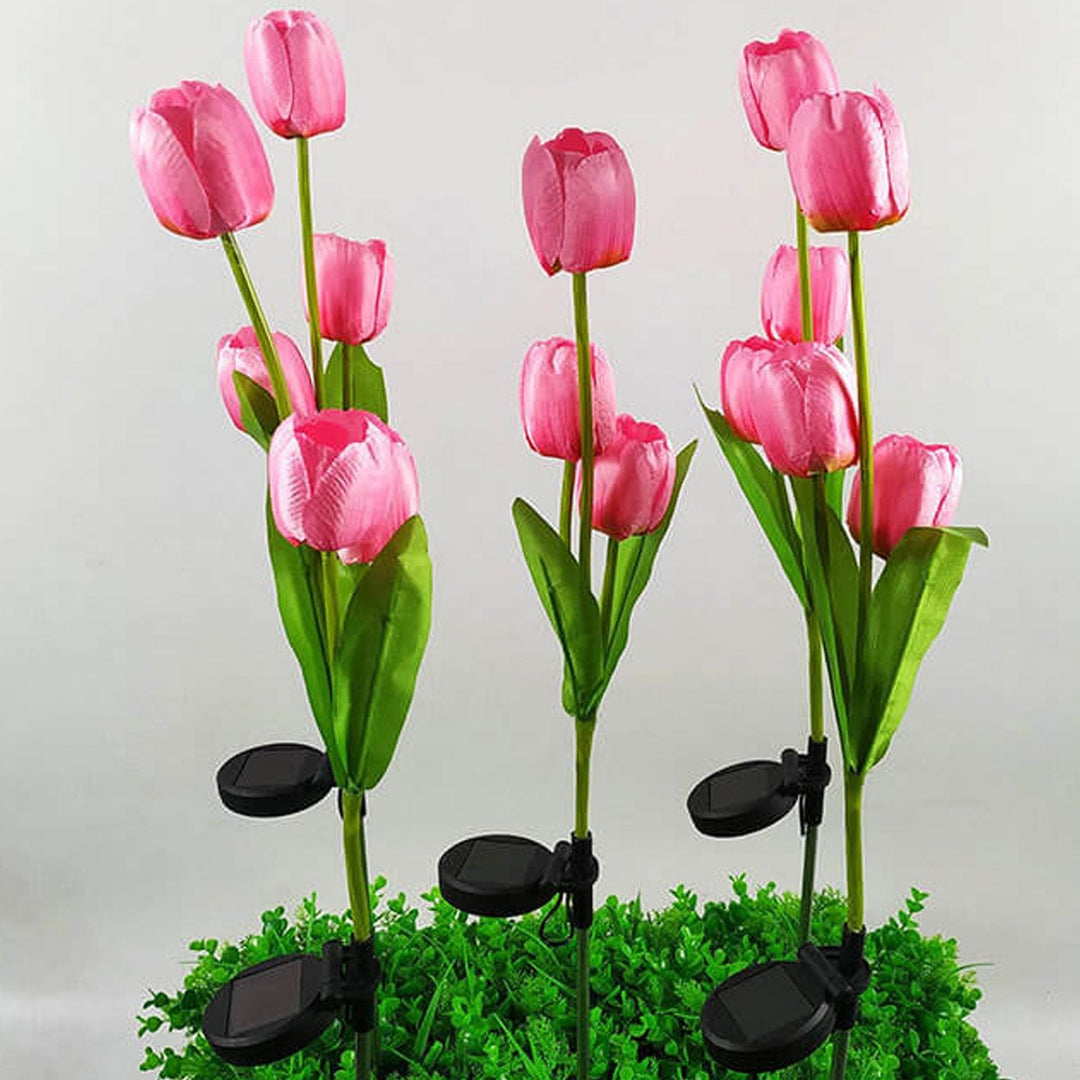 Stornfield | Solar Garden Light Tulip LED Landscape Stake Light Tulip