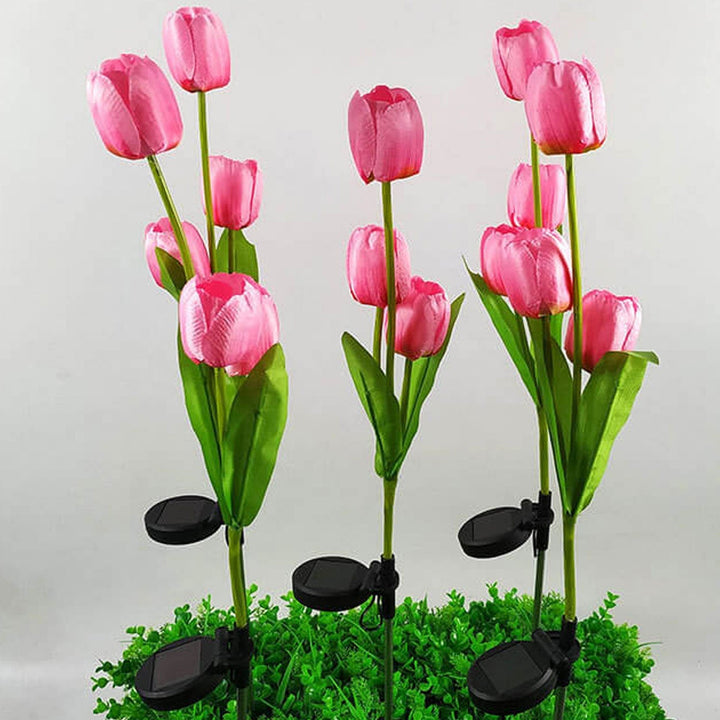 Stornfield | Solar Garden Light Tulip LED Landscape Stake Light Tulip