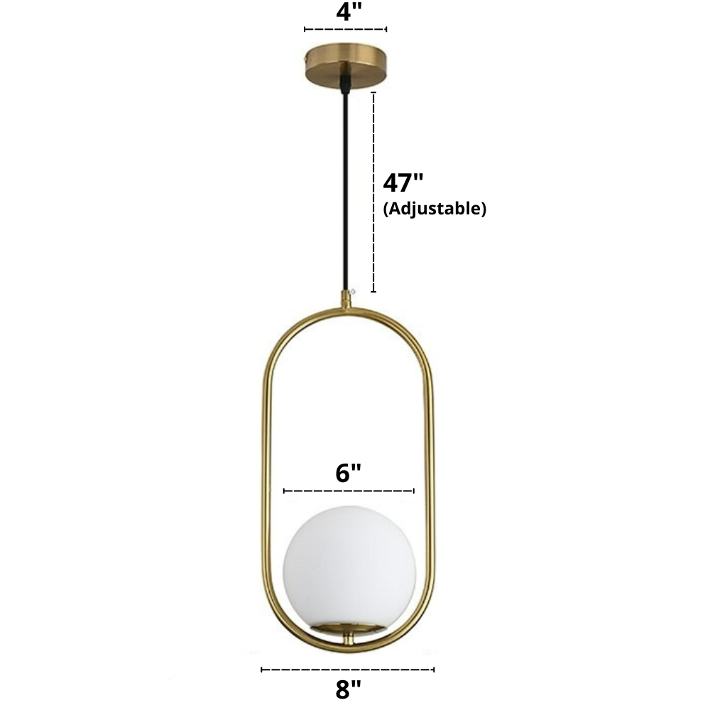 Nordic Glass Pendant Lamps | Stornfield