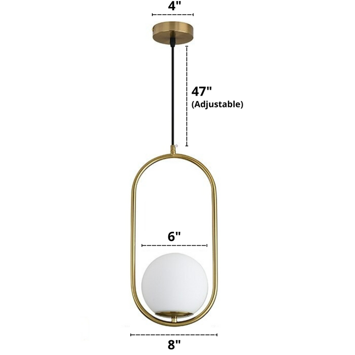 Nordic Glass Pendant Lamps | Stornfield