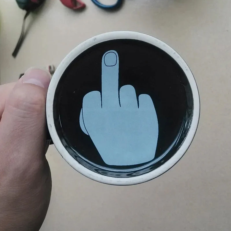 Coffee Cup Have a Nice Day middle finger funny cup original gift | Stornfield