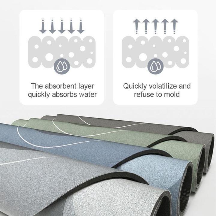 Super Absorbent Floor Mat for Home, Bathroom Soft Quick Drying Mat | Stornfield
