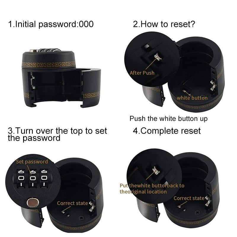 Wine Bottle Password Lock | Stornfield