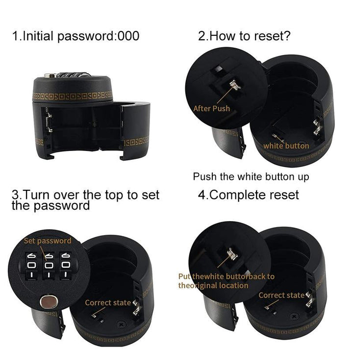 Wine Bottle Password Lock | Stornfield