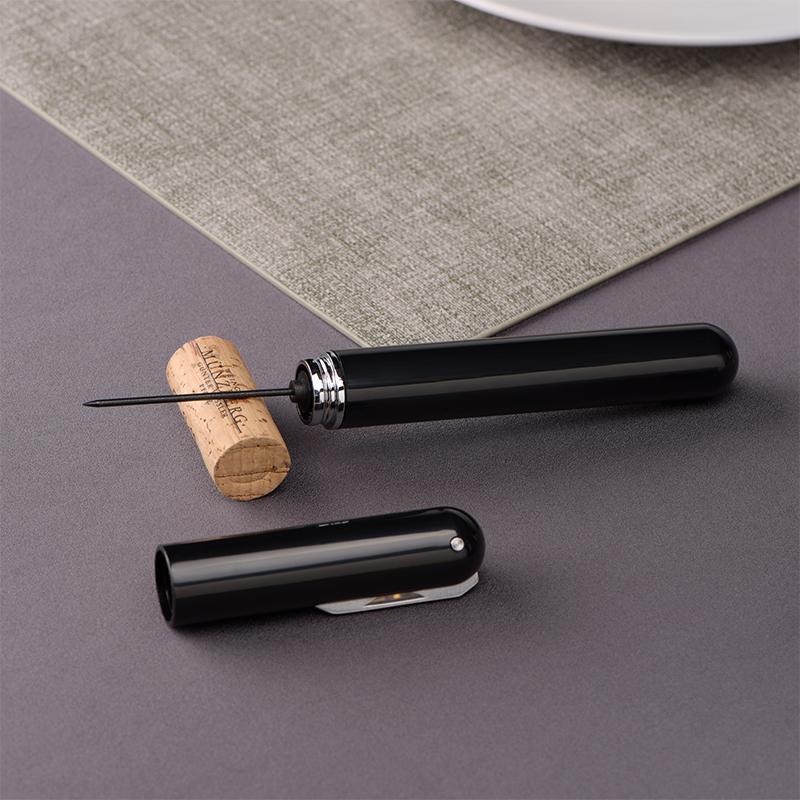 2-in-1 Air Pressure Pump Wine Bottle Opener with Foil Cutter | Stornfield