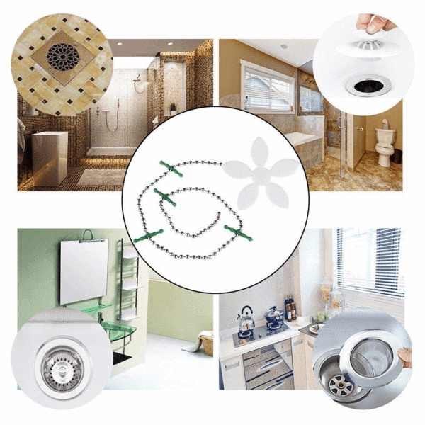 Shower Drain Hair Catchers, 5pcs | Stornfield