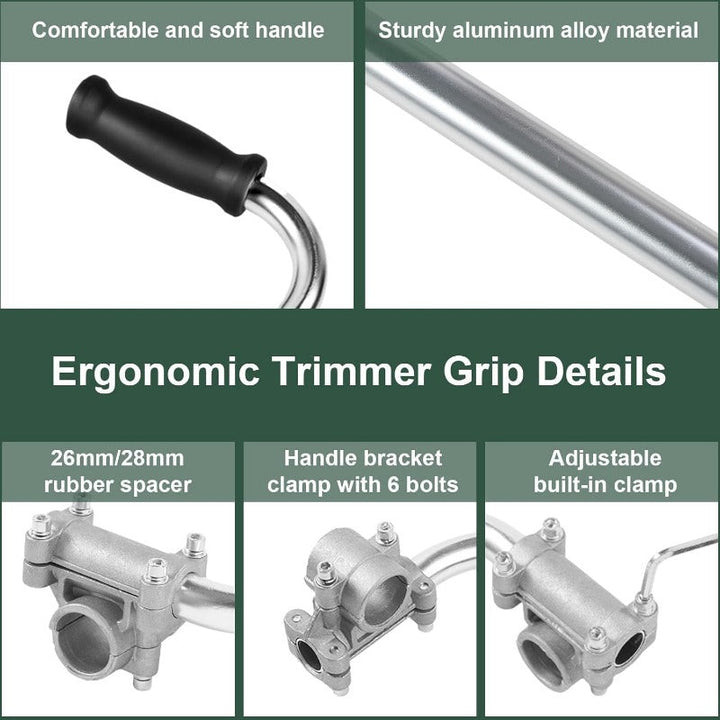 Ergonomic Back-Saving Trimmer Grip Stornfield