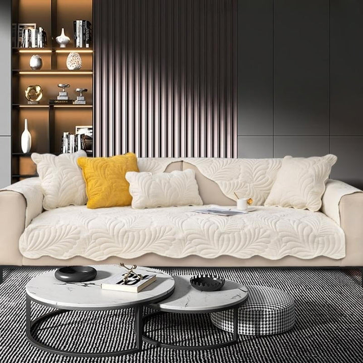 Leaf Cotton Mat Anti-scratch Protective Couch Cover 70x210 | Stornfield