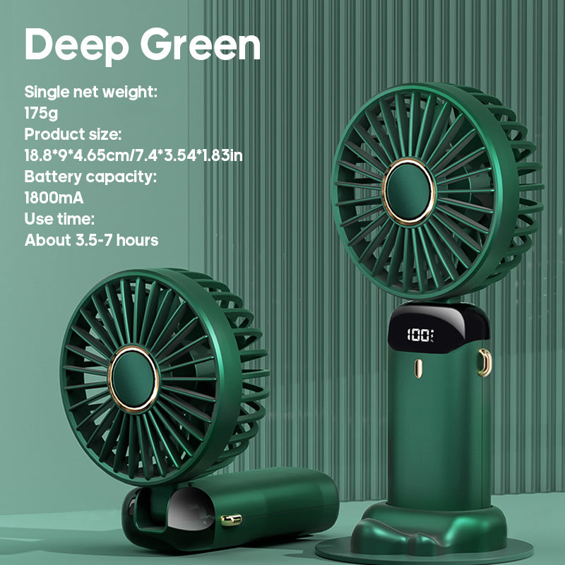 Portable USB Handheld Mini Fan with Phone Stand | Stornfield