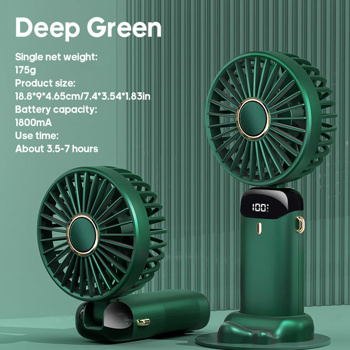 Portable USB Handheld Mini Fan with Phone Stand | Stornfield