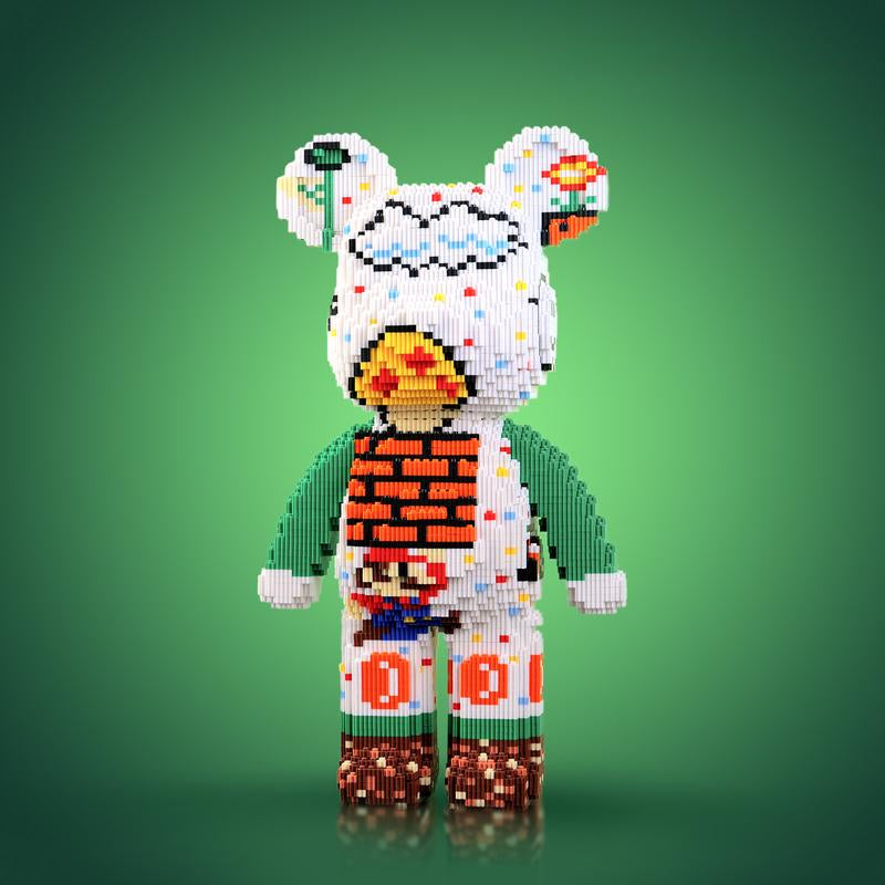 Stornfield | DIY Pixel Art Block Bear Figures – Creative Building & Collectible Display