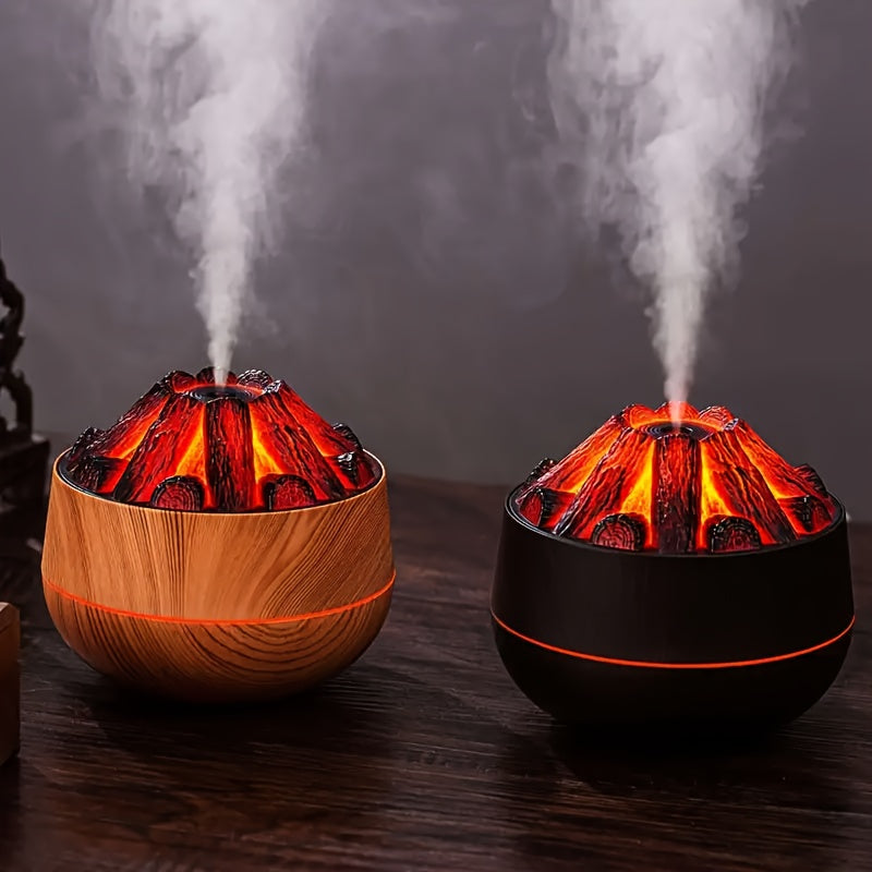 Stornfield | Fire Diffuser - Simulated Charcoal Mini Air Humidifier with Realistic Flame Effect
