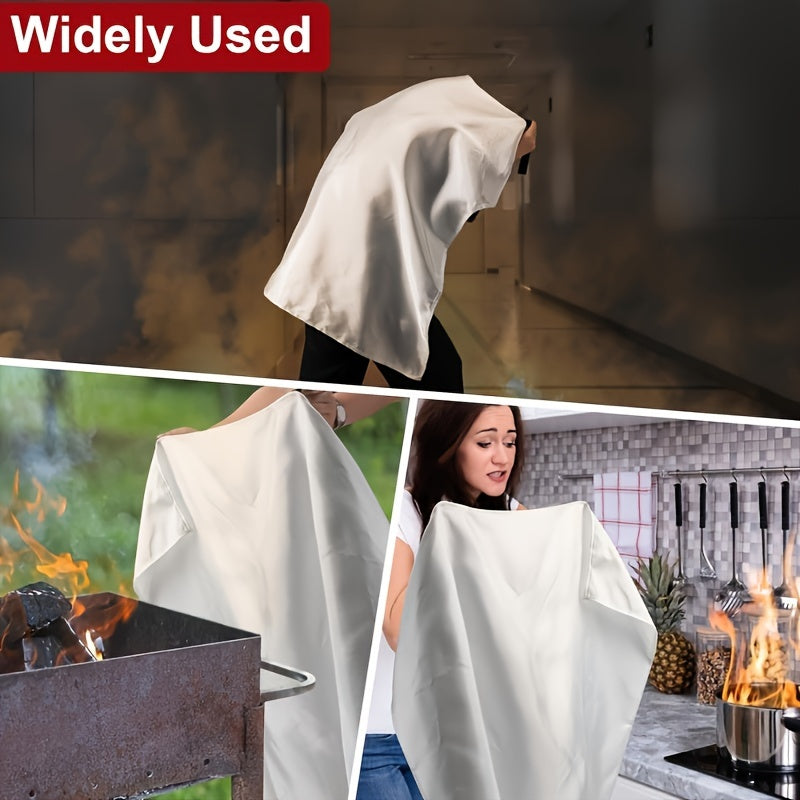 Fireproof Fiberglass Fire Blanket – Compact Safety Blanket for Home, Kitchen, and Car | Stornfield