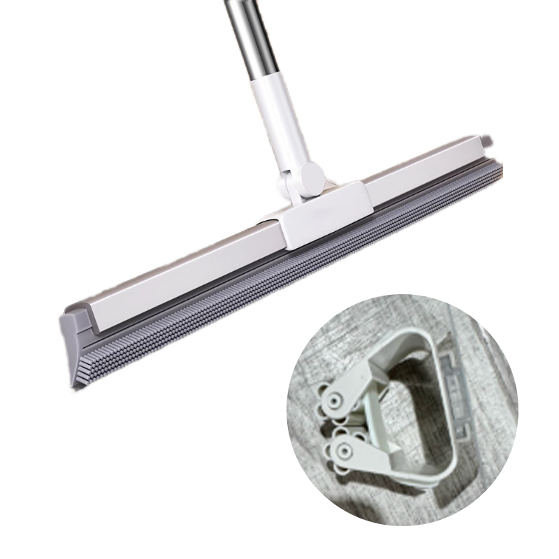 Floor wiper with rubber lip & TPE bristles | Stornfield