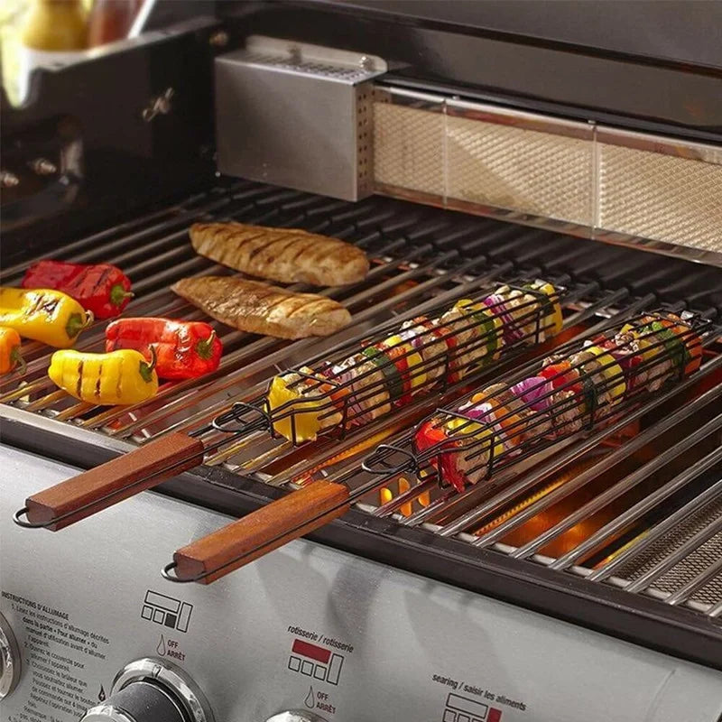Reusable kebab grilling basket | Stornfield
