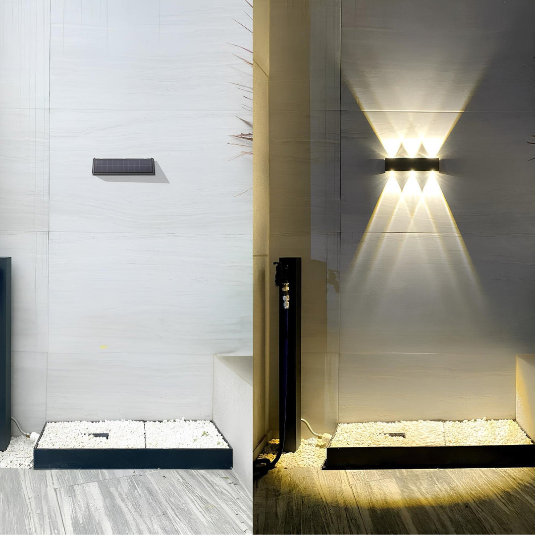 Prism Solar Wall Light | Stornfield