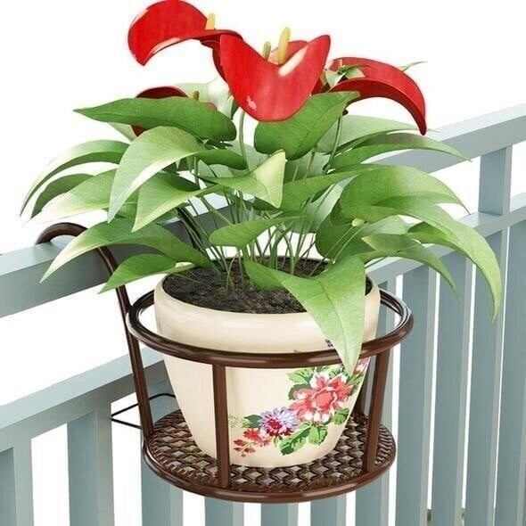 VerdaLift Plant Hanging Shelf — Finally rock-solid support for your balcony dreams | Stornfield
