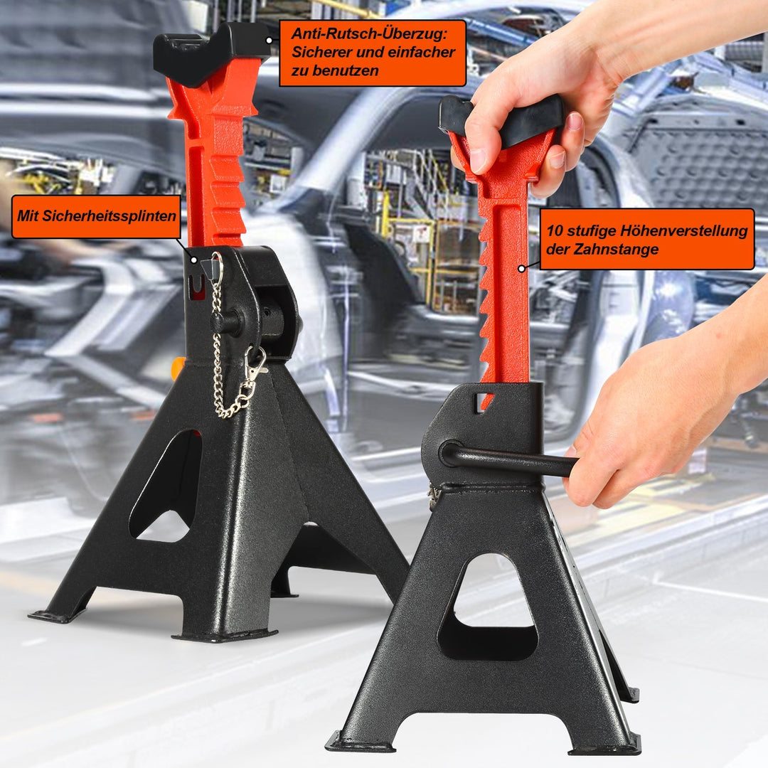 Heavy Duty Support Stand 3T 2 Pieces | Stornfield