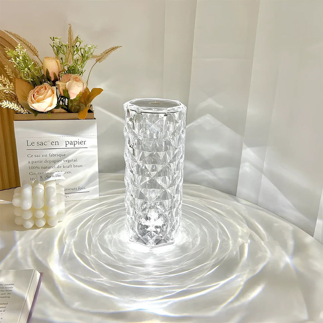 Crystal Table Lamp with Touch Control - Aurora | Stornfield