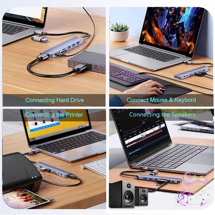 Premium Aluminum Docking Station Stornfield