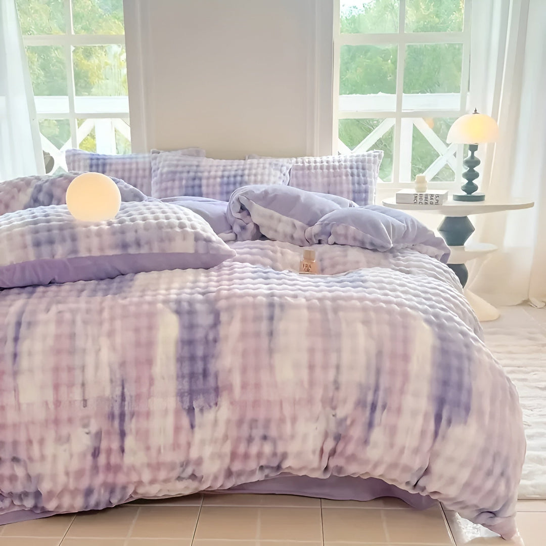 Cozy Plush Bedding Set – Warm and Soft for Autumn & Winter | ReversiStornfielde Design in Rabbit Fur & Milk Velvet | Stornfield