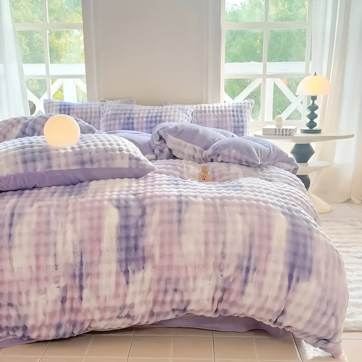 Cozy Plush Bedding Set – Warm and Soft for Autumn & Winter | ReversiStornfielde Design in Rabbit Fur & Milk Velvet | Stornfield