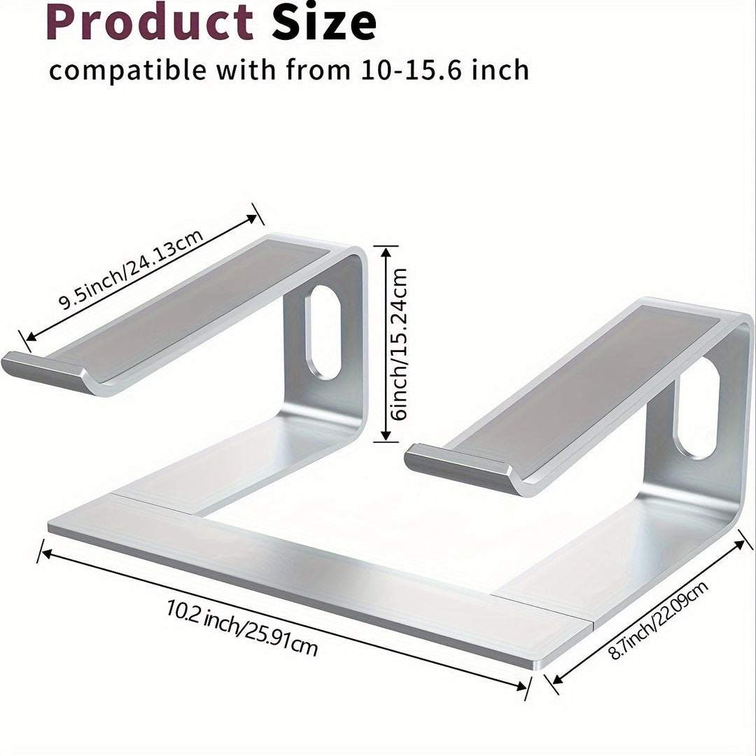 Aluminum Laptop Stand – Ergonomic and Ventilated | Stornfield