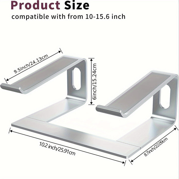 Aluminum Laptop Stand – Ergonomic and Ventilated | Stornfield