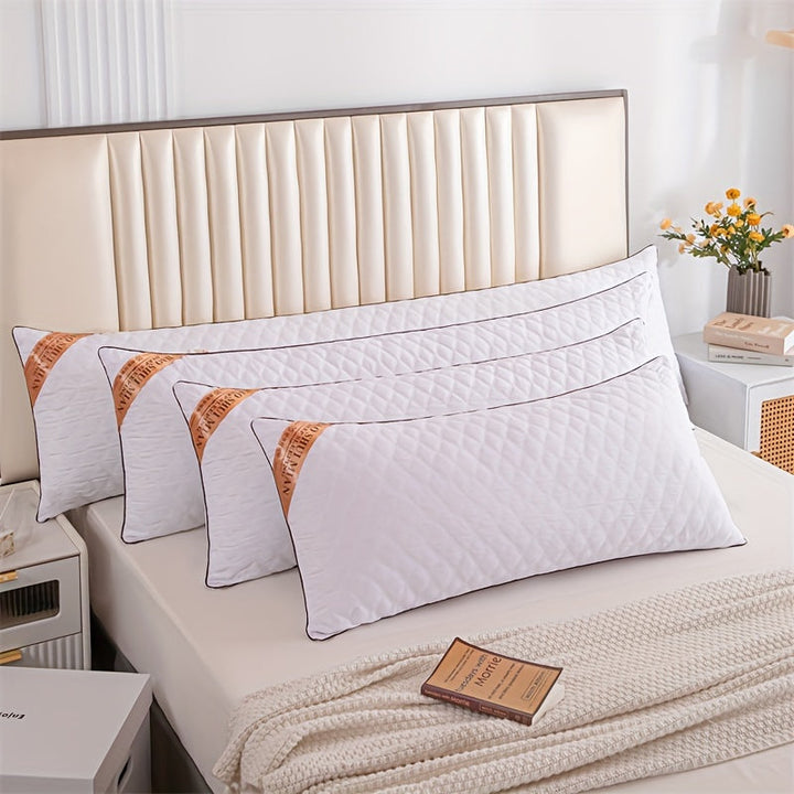 LuxurySoft - Extra Long Hypoallergenic Pillow for Back and Side Sleepers, Soft and BreathaStornfielde, Machine WashaStornfielde | Stornfield