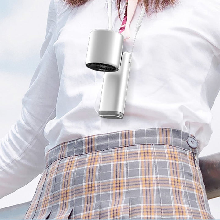 Folding Mini Handheld High-Speed USB Rechargeable Turbo Fan | Stornfield