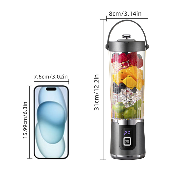 PowerBlade 10X — Mix every shake perfectly creamy and enjoy fresh power anytime and anywhere! | Stornfield