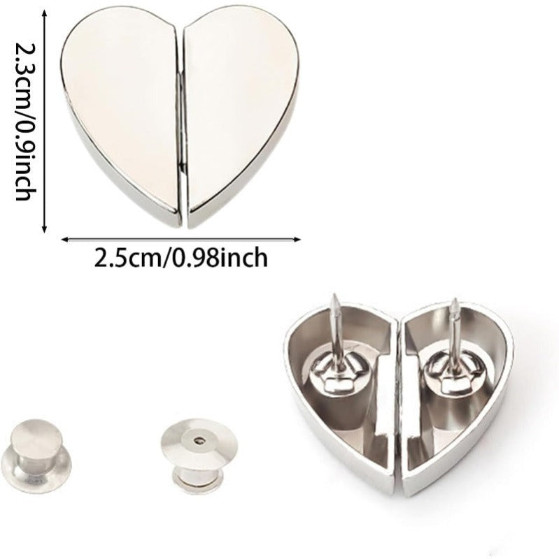 Heart-Shaped Magnetic Curtain Tiebacks Stornfield