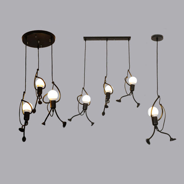 Stornfield | Retro Iron Man Pendant Light
