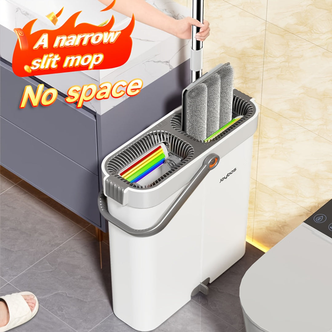 Mop set with bucket | 33 cm or 40 cm flat mop | Stornfield