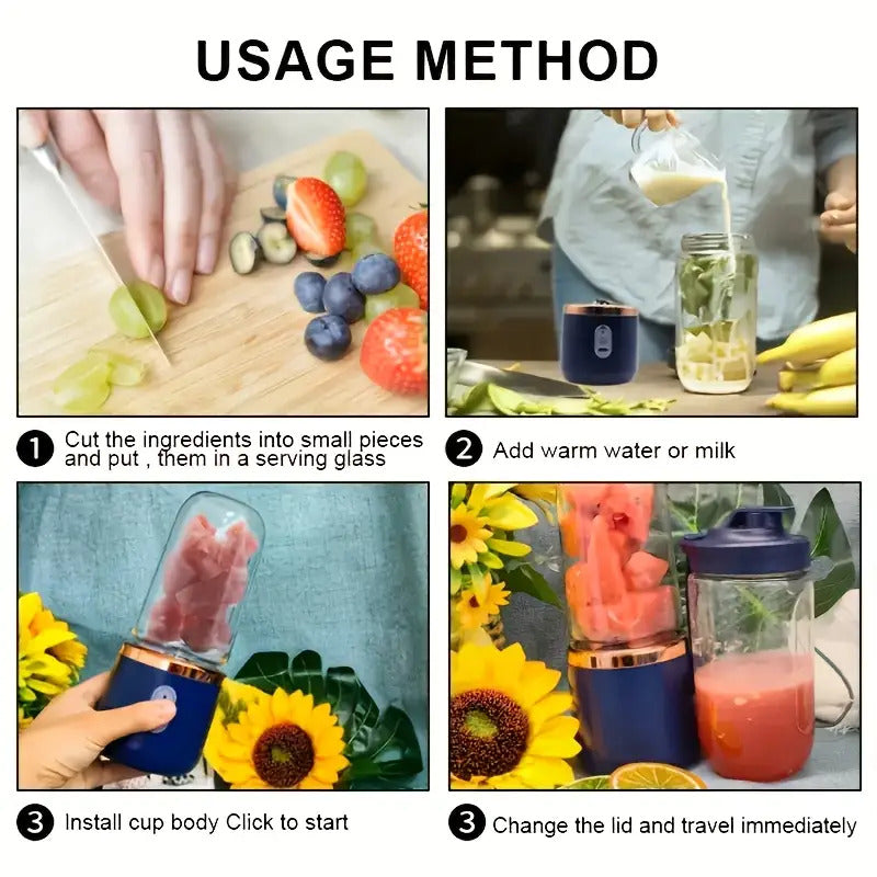 Portable Mini Smoothie Mixer | Stornfield