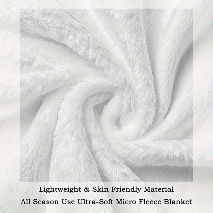 Stornfield | Soft Fleece Blanket with Eeyore Design - Available in Various Sizes for All Seasons