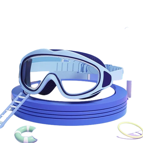 Stornfield | Kids' HD Swimming Goggles with Large Frame, Leak-Proof and Anti-Fog