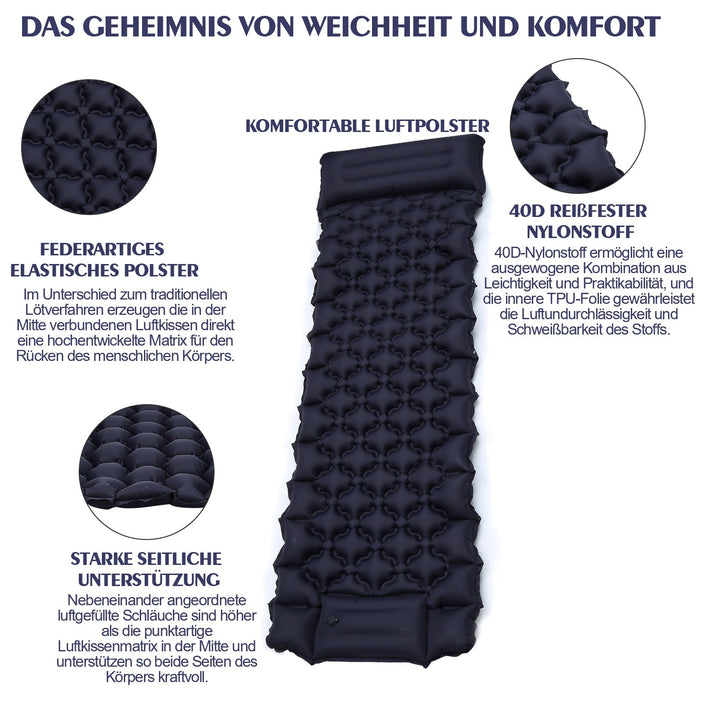 Sleeping mat camping mat foot pump | Stornfield