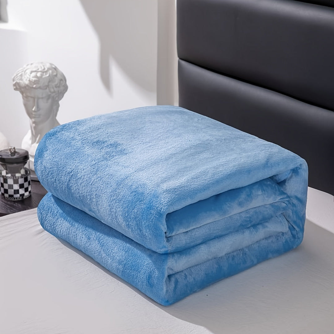 Stornfield | Soft and Warm Grey Flannel Blanket for All Seasons
