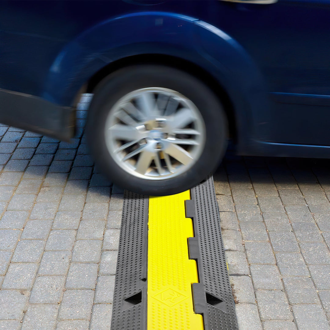Cable bridge rubber cable protection mat 3 pieces | Stornfield
