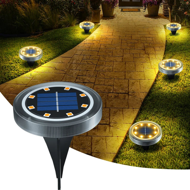 Solar-powered waterproof outdoor lights | Stornfield