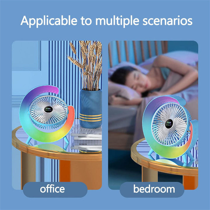 USB-Charging Night Light Mini Fan | Stornfield